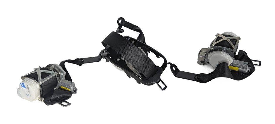 Thumbnail 5: 2012 MERCEDES GLK350 (X204) REAR SEAT SEATBELT RETRACTOR SET/3 (Black)