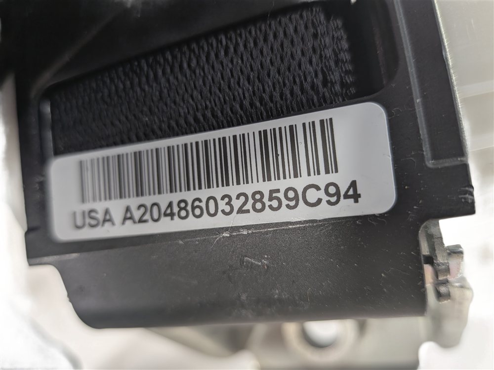 Thumbnail 6: 2012 MERCEDES GLK350 (X204) REAR SEAT SEATBELT RETRACTOR SET/3 (Black)