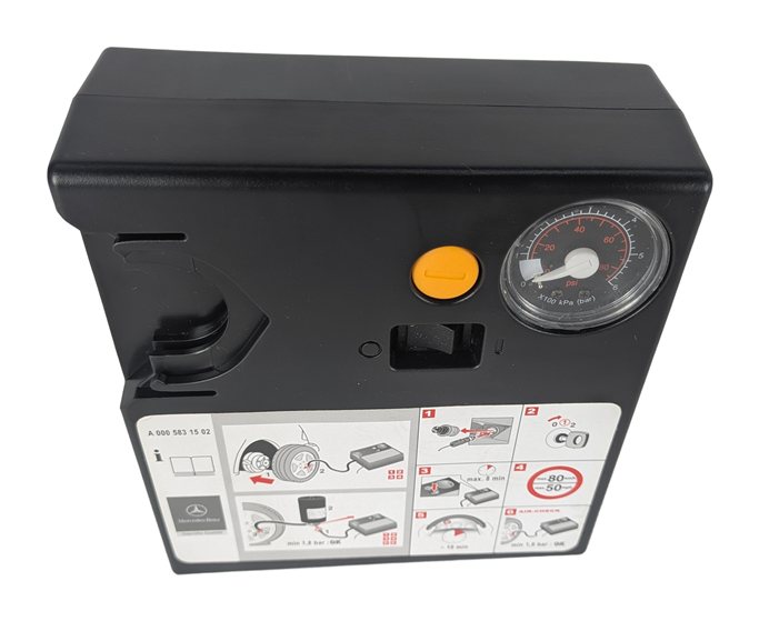2012 MERCEDES GLK350 (X204) EMERGENCY TIRE INFLATOR AIR COMPRESSOR KIT