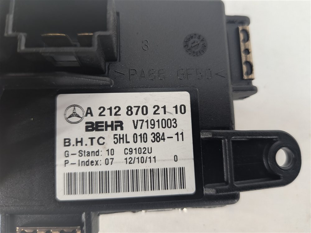 Thumbnail 3: 2012 MERCEDES GLK350 (X204) AC HEATER BLOWER MOTOR REGULATOR RESISTOR