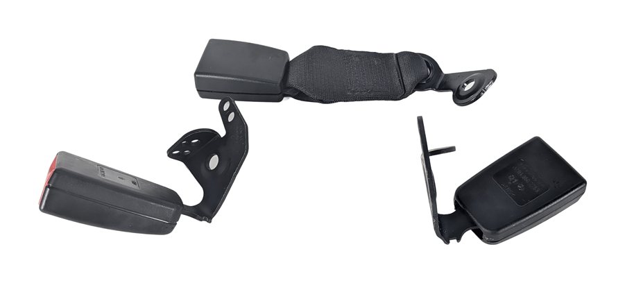Thumbnail 4: 2012 MERCEDES GLK350 (X204) REAR SEAT SEATBELT BUCKLE RECEIVER SET/3 (Black)
