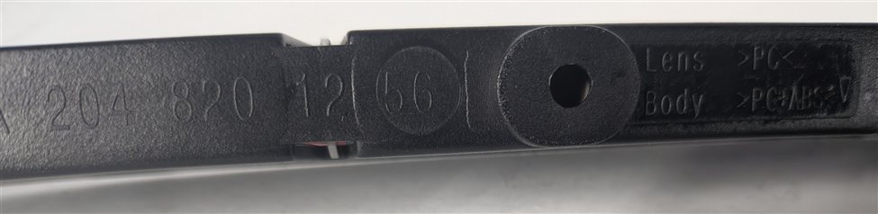 Thumbnail 7: 2012 MERCEDES GLK350 (X204) REAR THIRD 3RD BRAKE LIGHT STOP LAMP