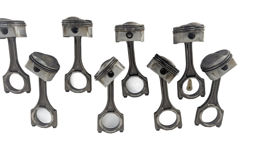 Thumbnail 4: 07-12 AUDI A6 A8 Q7 S5 VW TOUAREG C6 4L D3 8T 4.2L PISTON & CONNECTING ROD SET/8