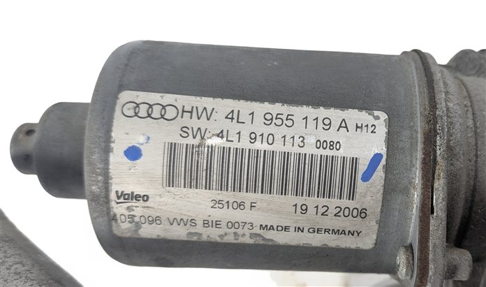 Thumbnail 4: 2007-2015 AUDI Q7 (4L) FRONT WINDSHIELD WIPER MOTOR w/ LINKAGE