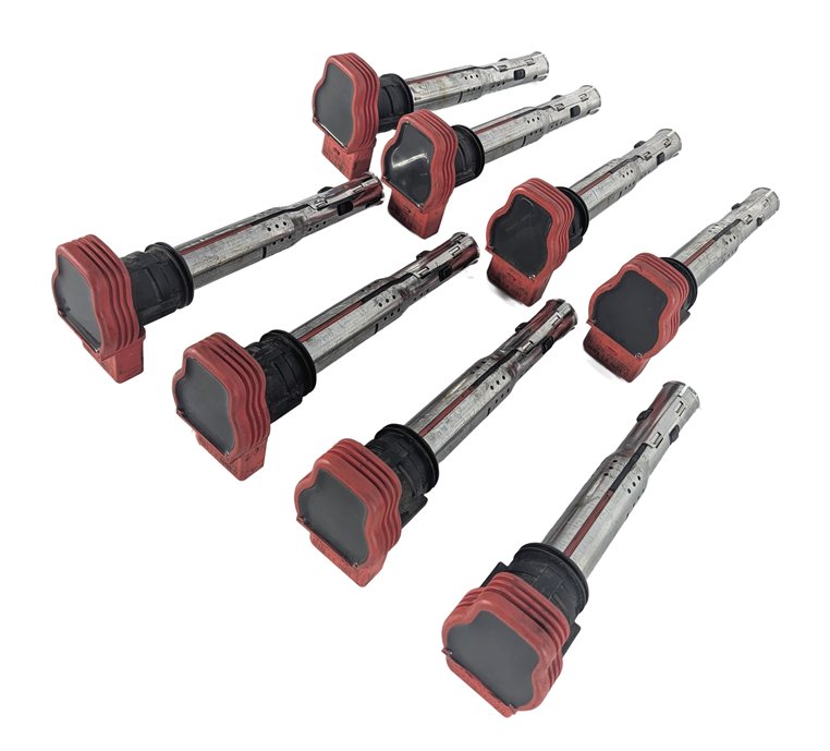 Thumbnail 4: 2005-2017 AUDI A4 S4 A5 S5 A6 S6 A7 A8 Q5 SQ5 Q7 R8 S8 - IGNITION COIL SET 8