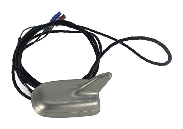 Thumbnail 2: 2007-2009 AUDI Q7 (4L) RADIO STEREO ANTENNA SHARK FIN ANTENNA (PHANTOM BLACK L8)