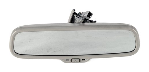 Thumbnail 3: 2007-2009 AUDI Q7 (4L) INTERIOR AUTODIM REARVIEW MIRROR w/ COMPASS (Grey)