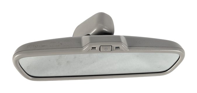 Thumbnail 4: 2007-2009 AUDI Q7 (4L) INTERIOR AUTODIM REARVIEW MIRROR w/ COMPASS (Grey)