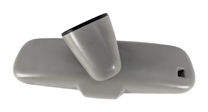 Thumbnail 5: 2007-2009 AUDI Q7 (4L) INTERIOR AUTODIM REARVIEW MIRROR w/ COMPASS (Grey)