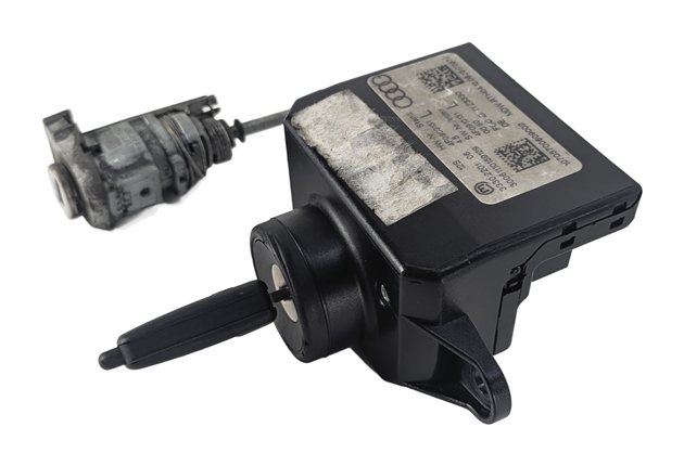 Thumbnail 2: 2007 AUDI Q7 (4L) IGNITION SWITCH MODULE w/KEY DOOR LOCK CYLINDER SET