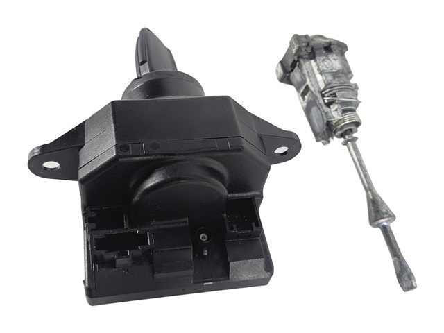 Thumbnail 3: 2007 AUDI Q7 (4L) IGNITION SWITCH MODULE w/KEY DOOR LOCK CYLINDER SET