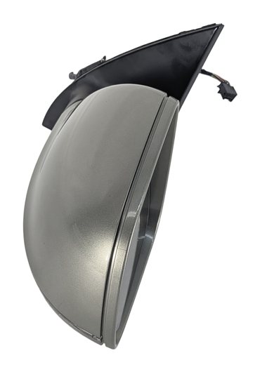 Thumbnail 3: 2007-2009 AUDI Q7 (4L) LEFT DRIVER P-FOLD BLIND SPOT MEMORY DOOR MIRROR (Green)