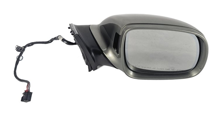 2007-2009 AUDI Q7 (4L) RIGHT PASSENGER P-FOLD BLIND SPOT DOOR MIRROR (Green)