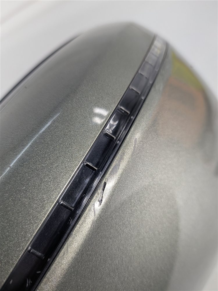 Thumbnail 13: 2007-2009 AUDI Q7 (4L) RIGHT PASSENGER P-FOLD BLIND SPOT DOOR MIRROR (Green)