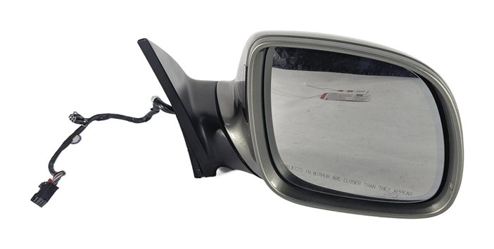Thumbnail 3: 2007-2009 AUDI Q7 (4L) RIGHT PASSENGER P-FOLD BLIND SPOT DOOR MIRROR (Green)