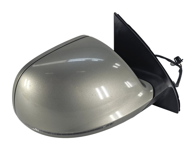 Thumbnail 5: 2007-2009 AUDI Q7 (4L) RIGHT PASSENGER P-FOLD BLIND SPOT DOOR MIRROR (Green)