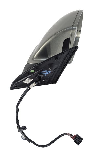 Thumbnail 7: 2007-2009 AUDI Q7 (4L) RIGHT PASSENGER P-FOLD BLIND SPOT DOOR MIRROR (Green)
