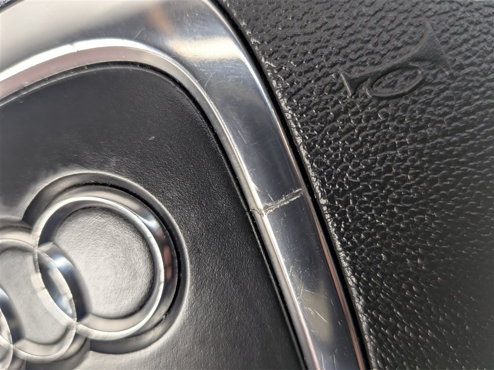 Thumbnail 10: 2007-2010 AUDI Q7 (4L) LEFT FRONT DRIVER STEERING WHEEL AIRBAG AIR BAG (BLACK)