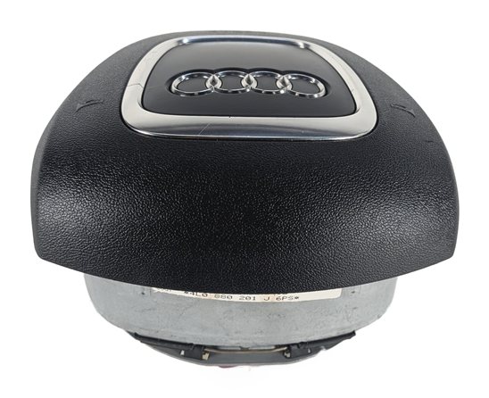 Thumbnail 5: 2007-2010 AUDI Q7 (4L) LEFT FRONT DRIVER STEERING WHEEL AIRBAG AIR BAG (BLACK)