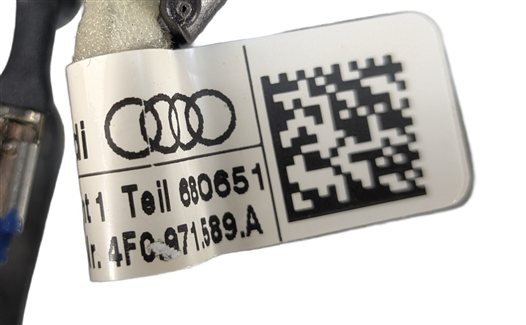 Thumbnail 8: 2007-2010 AUDI Q7 (4L) LEFT FRONT DRIVER STEERING WHEEL AIRBAG AIR BAG (BLACK)