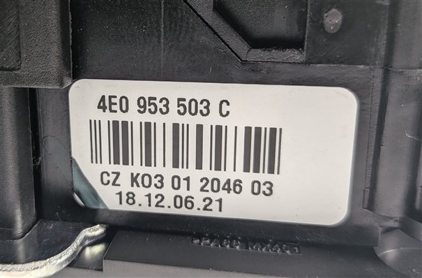 Thumbnail 9: 03-11 AUDI Q7 A4 A6 S4 STEERING COLUMN TURN SIGNAL BLINKER WIPER CRUISE SWITCH