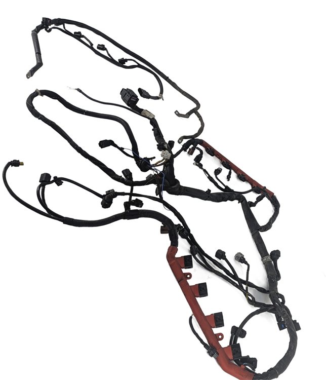 Thumbnail 3: 2007 AUDI Q7 (4L) 4.2L (BAR) ENGINE MOTOR WIRE WIRING HARNESS LOOM