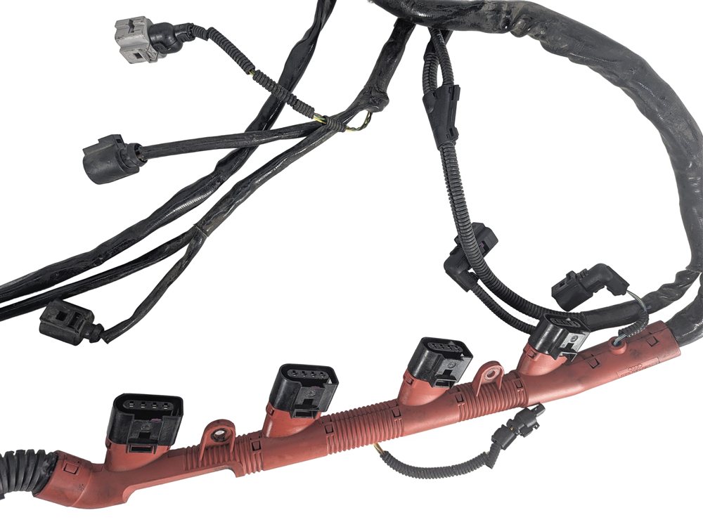Thumbnail 7: 2007 AUDI Q7 (4L) 4.2L (BAR) ENGINE MOTOR WIRE WIRING HARNESS LOOM