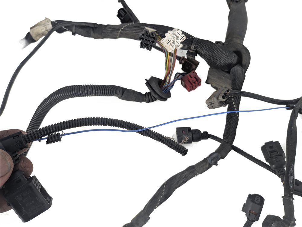 Thumbnail 8: 2007 AUDI Q7 (4L) 4.2L (BAR) ENGINE MOTOR WIRE WIRING HARNESS LOOM