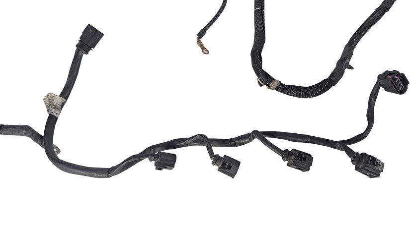 Thumbnail 9: 2007 AUDI Q7 (4L) 4.2L (BAR) ENGINE MOTOR WIRE WIRING HARNESS LOOM