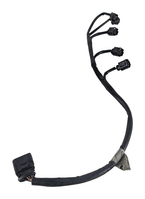 Thumbnail 3: 2007 AUDI Q7 (4L) 4.2L (BAR) ENGINE LEFT FUEL INJECTOR WIRE HARNESS