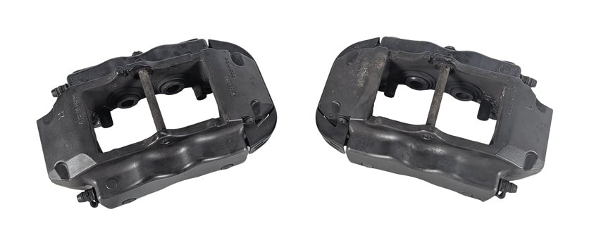 04-15 VW TOUAREG AUDI Q7 4L REAR LEFT & RIGHT ABS DISC BRAKE CALIPER SET2 BREMBO