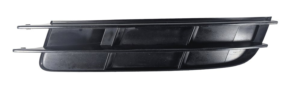 2007 AUDI Q7 (4L) FRONT LEFT DRIVER LOWER BUMPER GRILLE INSERT BLACK