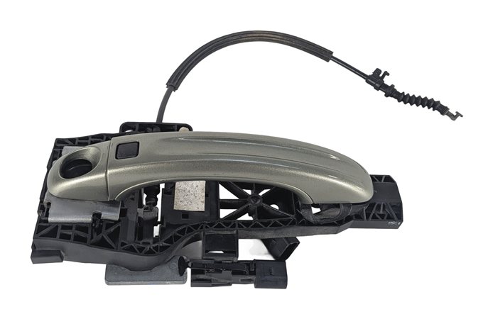 Thumbnail 2: 2007-2015 AUDI Q7 (4L) FRONT LEFT DRIVER KEYLESS EXTERIOR DOOR HANDLE (Green)