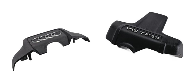 09-16 AUDI A6 A7 A8 Q5 Q7 S5 SQ5 3.0L SUPERCHARGED ENGINE COVER TRIM SET 2