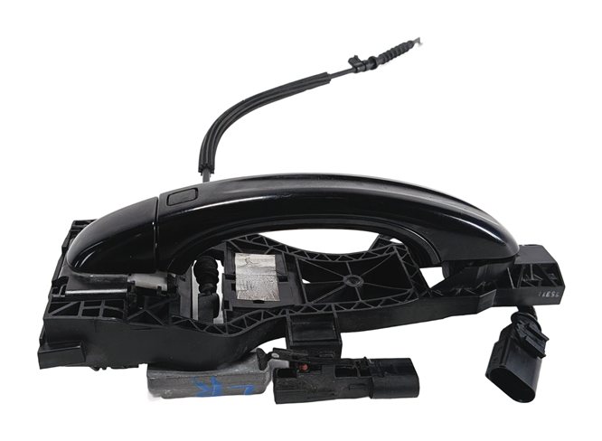 2007-2015 AUDI Q7 (4L) REAR LEFT KEYLESS EXTERIOR DOOR HANDLE (Black)