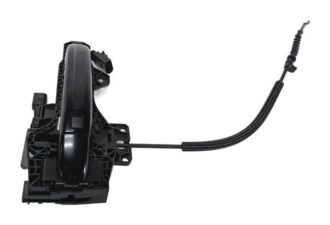 Thumbnail 2: 2007-2015 AUDI Q7 (4L) REAR RIGHT KEYLESS EXTERIOR DOOR HANDLE (Black)