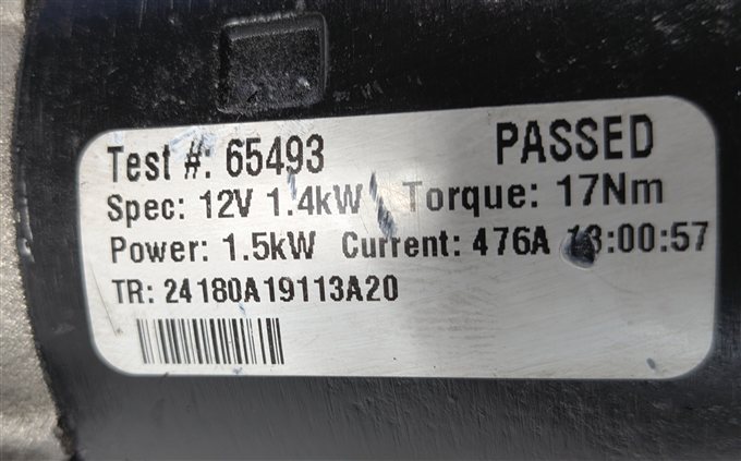 Thumbnail 6: 2010-2017 AUDI A5 A6 A7 Q5 Q7 S4 S5 (B8 8K 8R 8T C7 4G8 4L) ENGINE STARTER MOTOR