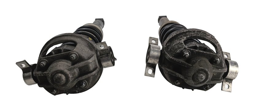 2007-2015 AUDI Q7 (4L) REAR LEFT & RIGHT SHOCK STRUT SET-2 (COMFORT SUSPENSION)