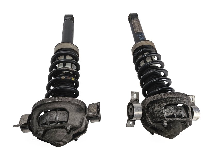 Thumbnail 2: 2007-2015 AUDI Q7 (4L) REAR LEFT & RIGHT SHOCK STRUT SET-2 (COMFORT SUSPENSION)