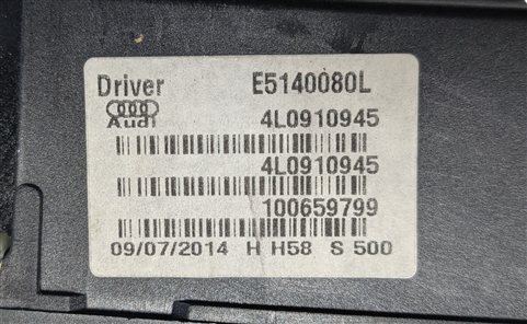 Thumbnail 5: 2014-2015 AUDI Q7 (4L) REAR LEFT DRIVER TRUNK LIFT ASSIST LIFTGATE MOTOR