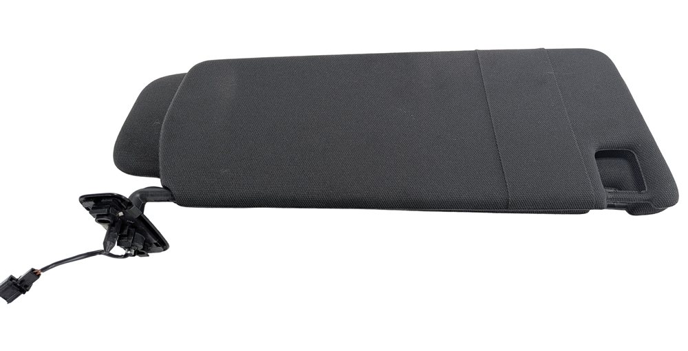 Thumbnail 4: 2007-2015 AUDI Q7 (4L) FRONT LEFT & RIGHT SUN VISOR SUNVISOR SHADE SET (Black)