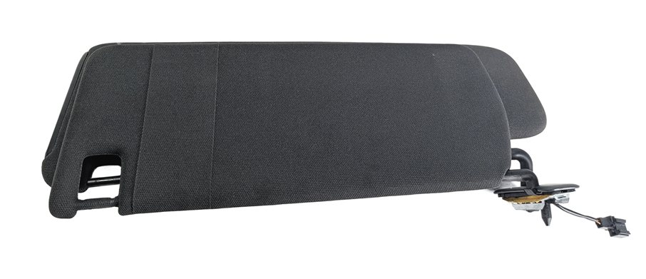 Thumbnail 5: 2007-2015 AUDI Q7 (4L) FRONT LEFT & RIGHT SUN VISOR SUNVISOR SHADE SET (Black)