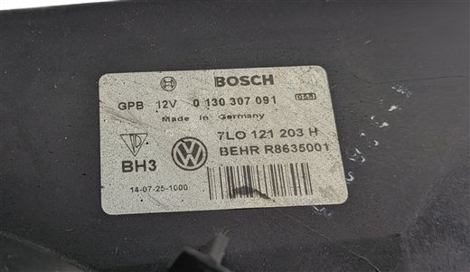 Thumbnail 10: 11-15 AUDI Q7 (4L) 3.0L ENGINE RADIATOR COOLING FAN (FOR MODELS w/ HITCH OPTION)