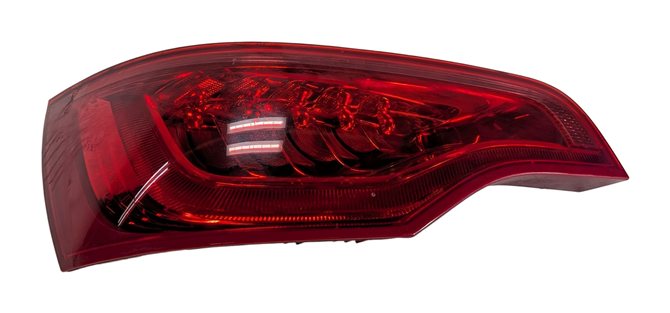 2010-2015 AUDI Q7 (4L) REAR LEFT DRIVER TAILLIGHT BRAKE LIGHT LAMP (LED)