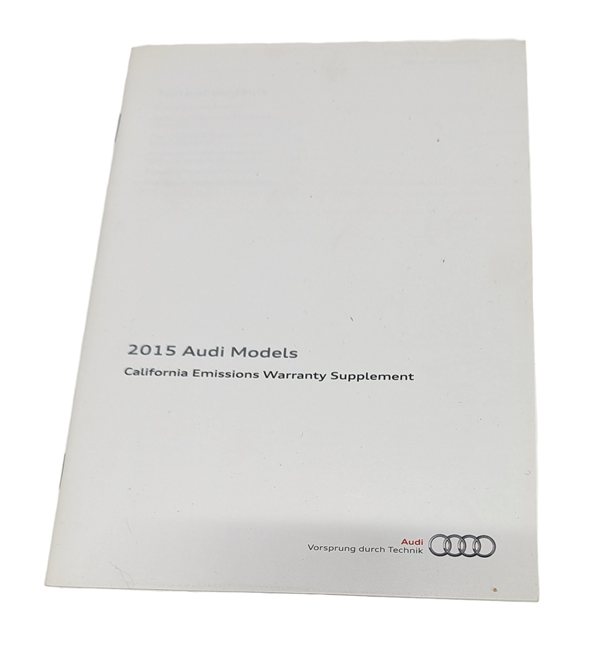 Thumbnail 7: 2015 AUDI Q7 (4L) 3.0L OWNER'S MANUAL BOOKLET w/CASE SET