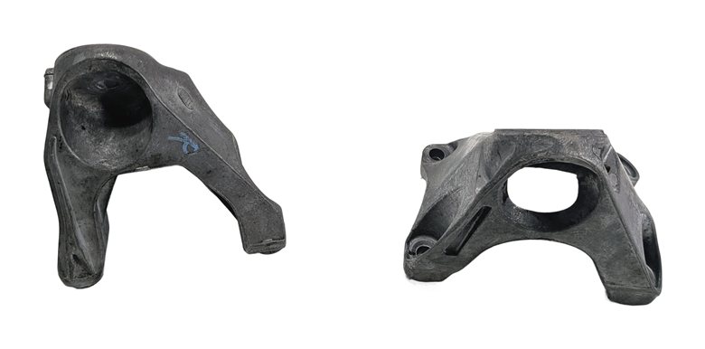 Thumbnail 2: 2015 AUDI Q7 (4L) 3.0L SUPER (CTWA) ENGINE MOTOR MOUNT BRACKET LEFT/RIGHT SET/2