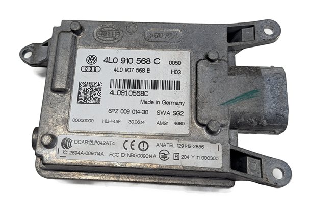 Thumbnail 4: 2013-2017 AUDI Q7 (4L 4M) REAR LEFT DRIVER LANE CHANGE BLIND SPOT MODULE (SLAVE)