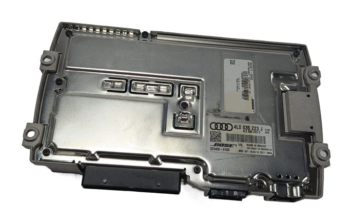 Thumbnail 4: 2013-2015 AUDI Q7 (4L) RADIO STEREO BOSE AUDIO AMP AMPLIFIER (OPTION 8RY)