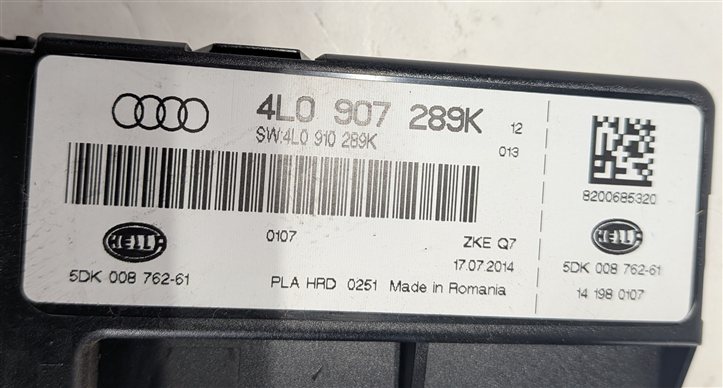 Thumbnail 6: 2015 AUDI Q7 (4L) COMFORT CONVENIENCE CONTROL MODULE COMPUTER