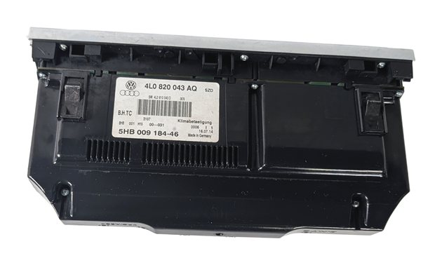 Thumbnail 6: 2013-2015 AUDI Q7 (4L) FRONT HEATER A/C TEMPERATURE CLIMATE CONTROL PANEL